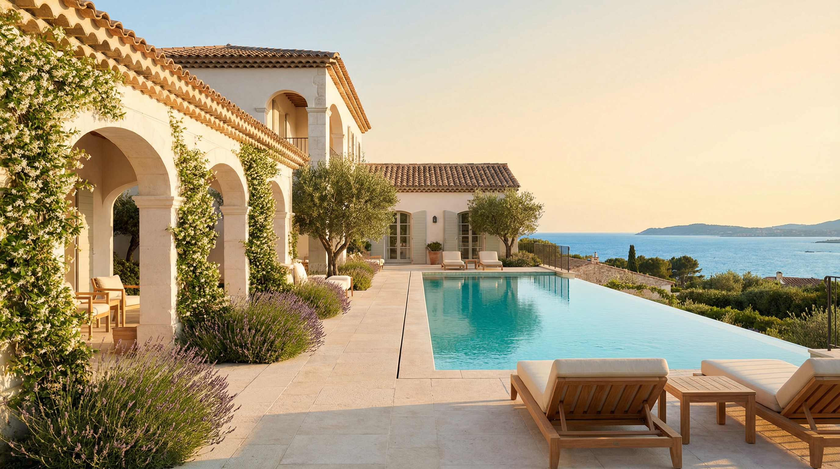 Luxury tourist residence in Provence