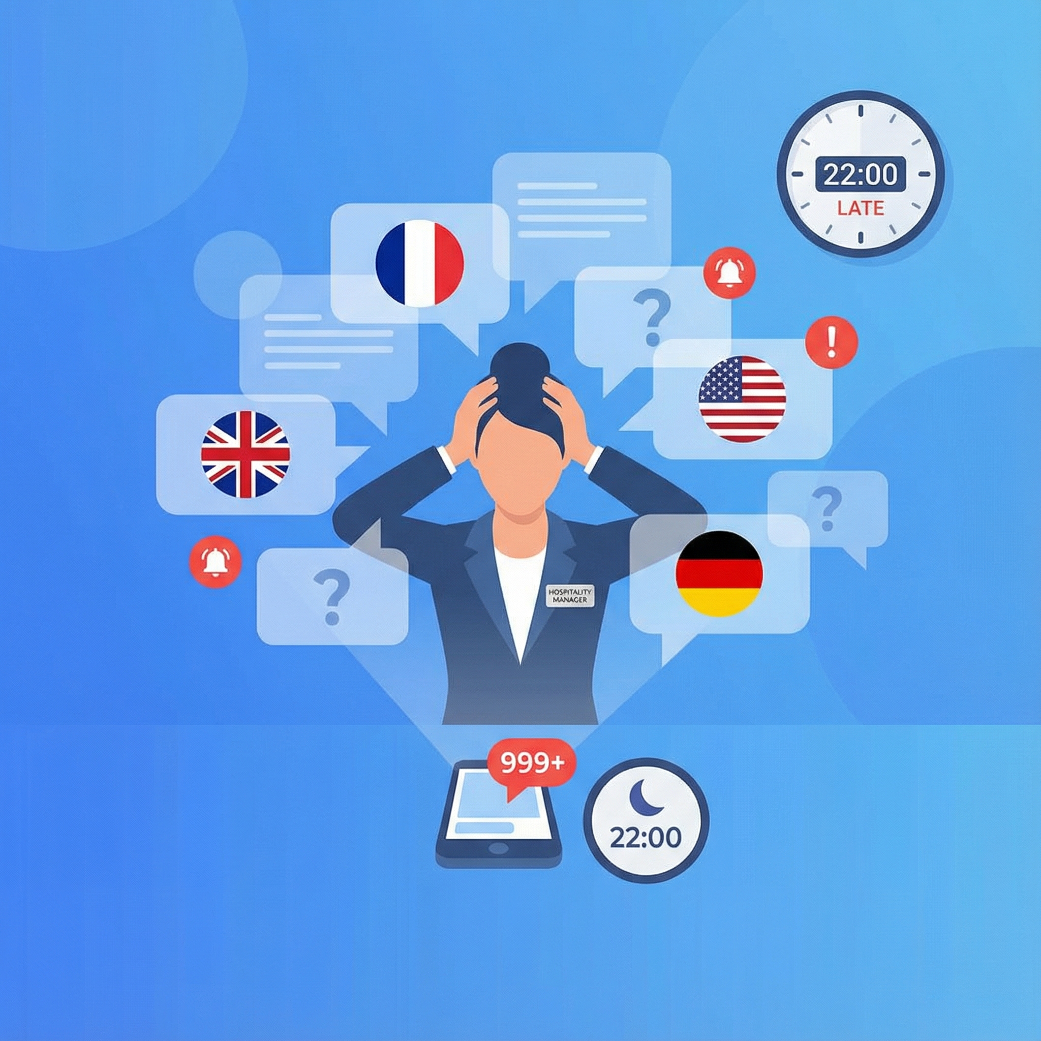 24/7 multilingual communication